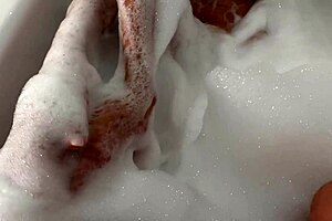 Beautiful Brazilian beauty gets fucked in the bath