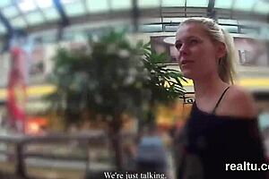 Glamorous czech teen gets seduced in supermarket and reamed in pov