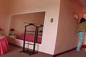 Latina nympho takes cum in mouth and facial