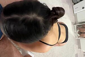 hey, check out this homemade student begging for cum in her mouth