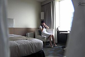 hey, check this japanese cute actress with creampie leakage