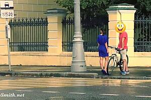 hidden cam captures jeny getting stripped in public... oh shit, she's nude outdoors!