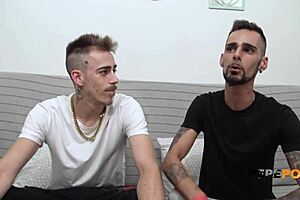 Super-Mature Mavi Burbujita Needs a Double Cock Quickie to Win Her Over.