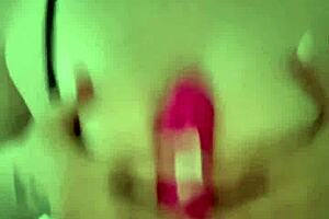 Damn, this British slut's solo play is wild on webcam! 🔥