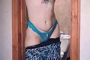 sexy lady swallows semen in southern chile party