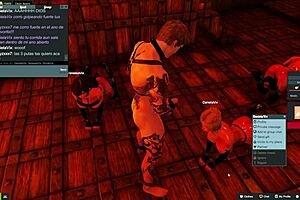 3D Chat Lolibox 70: Hardcore BDSM with Latina sisters