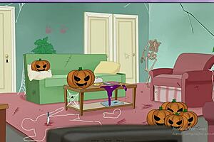 Secret house ep 40 - especial de halloween brings anime hentai thrills.