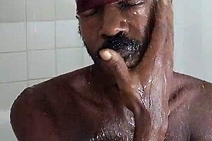 Brunette roommate slams hard in dorm after sweaty workout session.