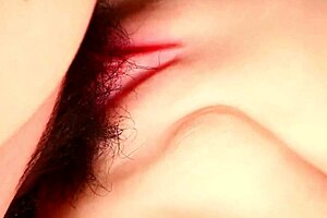 experience the slickness of a gorgeous woman's shaved close-up vagina