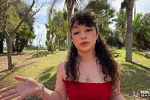 Curly Haired Pixie Small 18+S Gets Fucked Good