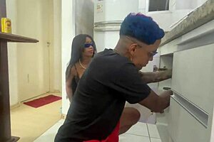 i tricked my nymph neighbor and also fucked her at her house, it was amazing