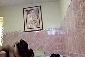 Ex Reunion Brings Intense Orgasms While Cuckold Waits