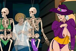 Secret house ep 40 - especial de halloween brings anime hentai thrills.