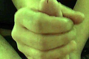 Girlfriend Rubs My Monster Cock Hard!