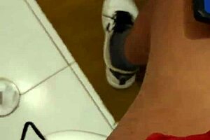 La Mama De Mi Mejor Amigo Me Encuentra Masturbandome Con Su Tanga Y Me Lo Chupa Hasta Venirme En Su Boca Parte 1