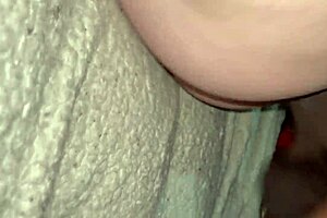 Close-Up Interracial Creampie In Young White Pussy