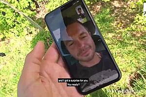 Samantha kiss intensely fingered and kissed in public full scene