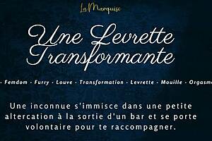 une levrette transformante avec du crossdressing furry européen