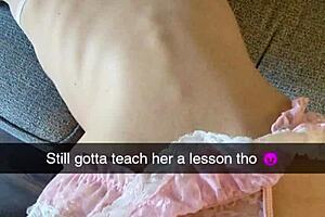 スナップチャットで不倫熟女リシェル・ローズがバックで犯される！