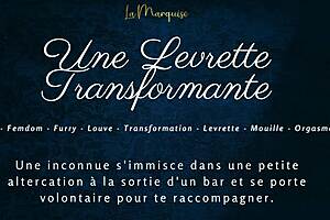 une levrette transformante avec du crossdressing furry européen