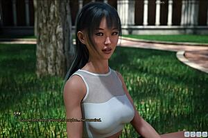 3D porn game with curvy and chubby girls