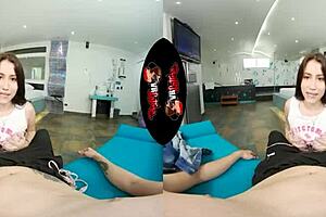big booty latina ass pounded in vr reality with teen vibe