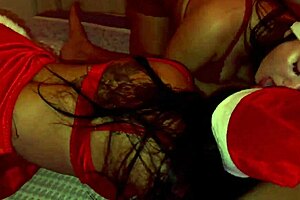 Latina Slave Dominated in BDSM Fetish Party