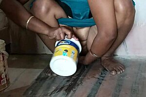 curious mature man and juicy brunette woman dive into hardcore dorm room banging