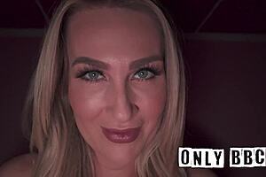 Horny Housewife Andi Avalon Craves Big Black Cock In Dark