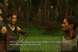 Walkthrough of the visual novel game The price of power 23