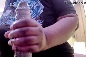 Fat Curvy Girl Uses Dildo Hard!