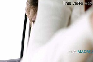 your stepfather left you with this ass to fuck, and the stepson dives into analmadre action