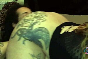 tattooed milf getting butthole licked pussy rammed doggystyle interracial 😈