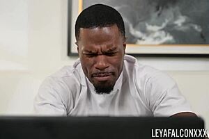 Big Tits Fuck Doll Leya Falcon Pleases Muscular Black Cock Of Jamie Knoxx.