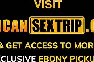 African beauty gets her ass pounded in HD