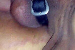 ebony couple with bbc and farting pussy
