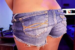 Redhead Latina Teases Wet Pussy With Dildo