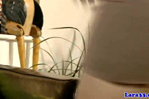 look at these european lezzies in stockings, 'toy my pussy with dildo?' they ask while squirting