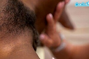 College lesbians lick and fuck on the pool table before finals