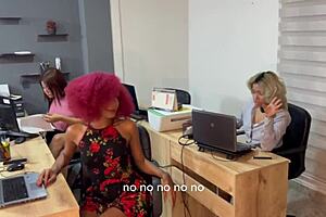 Delivery guy fucks beautiful girls for reward