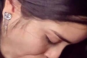Big cock teenager gets deepthroat and facial in couple's sex