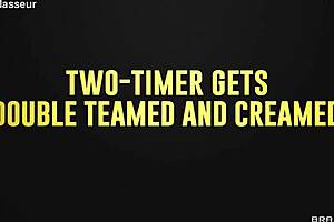 i got double teamed and creamed with scarlit and susie