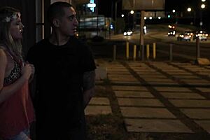 Stranded teen amateur roughfucked outdoors in domination