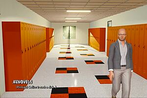 Ripples 6 game with curvy mature character