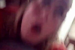 Blonde Slut Gets Throat Grabbed in Intense Doggystyle Fucking