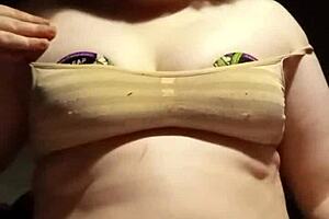 Have you seen tiny tits played in lingerie?