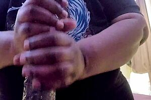 Fat Curvy Girl Uses Dildo Hard!