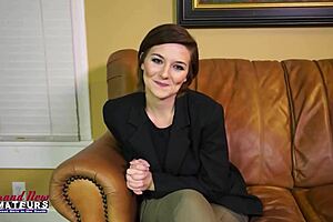 Short Hair Kylie Sucks Dicks Like a True Pro