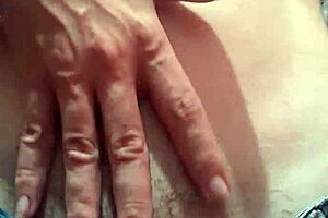 petite teen flaunts hairy pussy on street without panties.