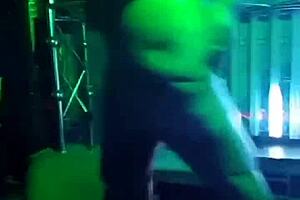 African Kenyan Stripper Performs on Instagram Live